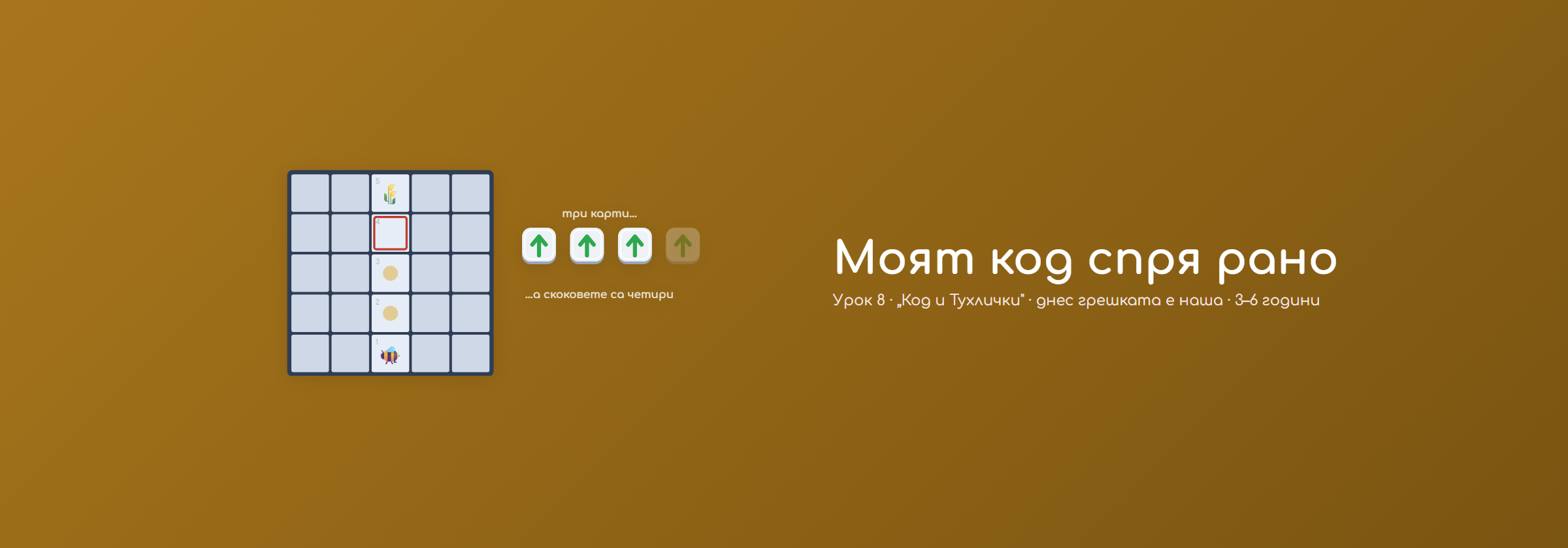 Моят код спря рано