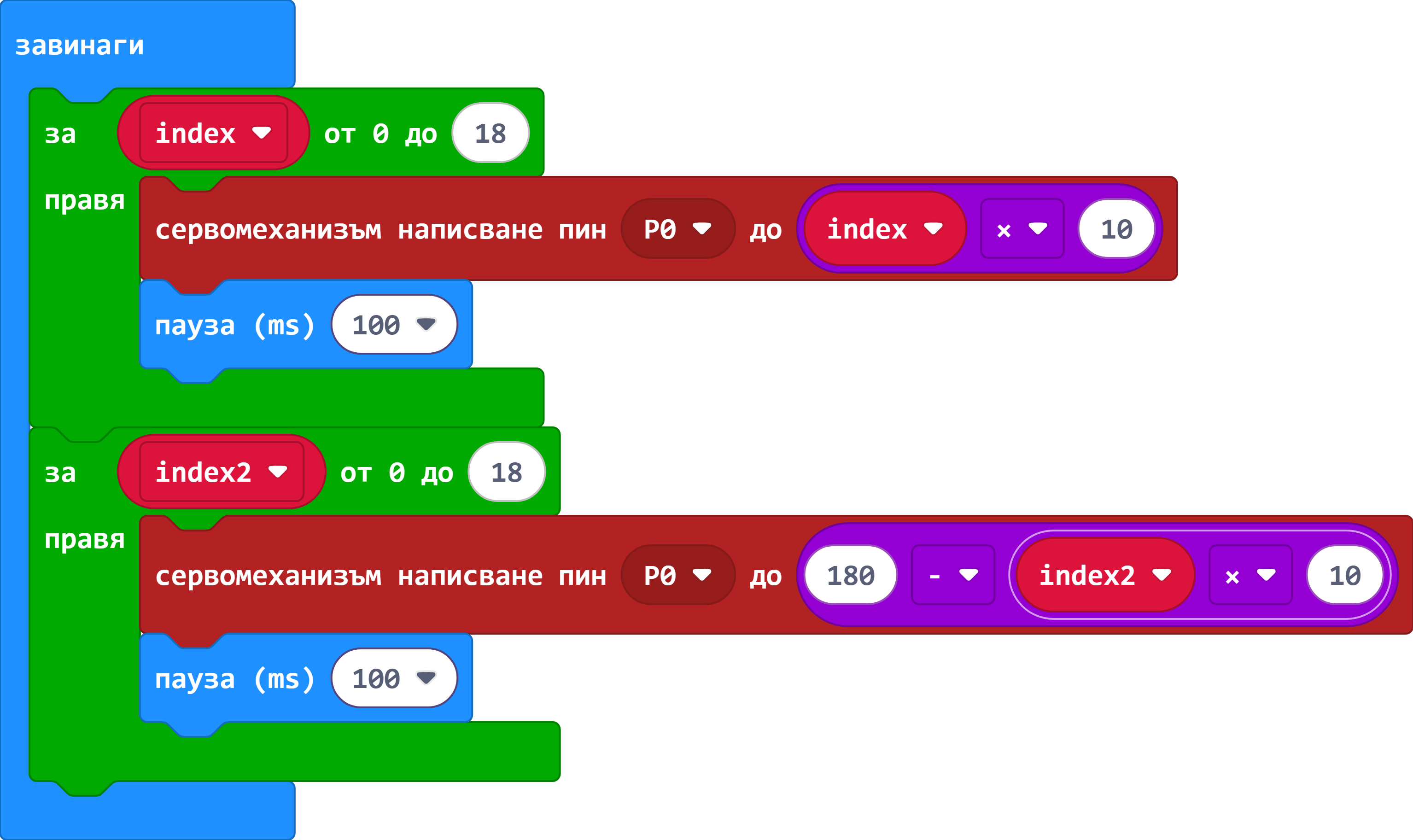 Махаща ръка (sweep)