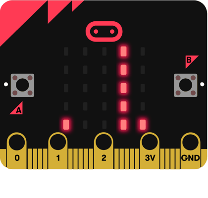 Покажи дума или съобщение на micro:bit