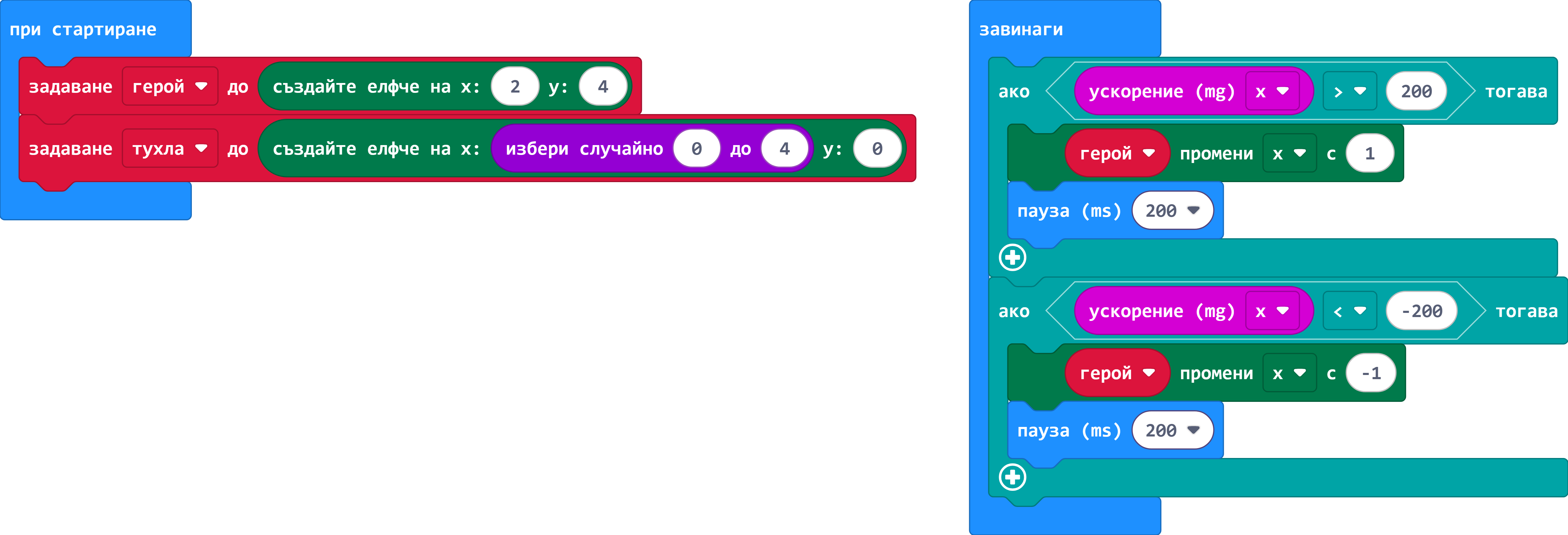 Игра „Избягай от тухличките