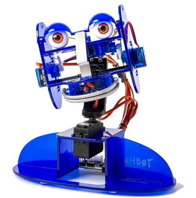 Ohbot 2.2 - програмируем робот с изразително лице (сглобен)