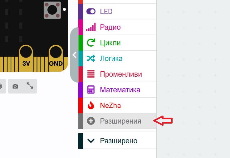 Къде стои Разширения